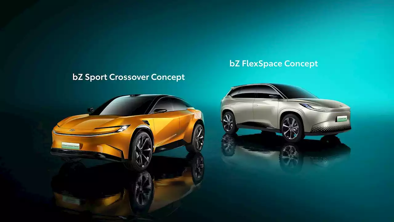 Toyota bZ Sport Crossover And bZ FlexSpace Preview Production BEVs