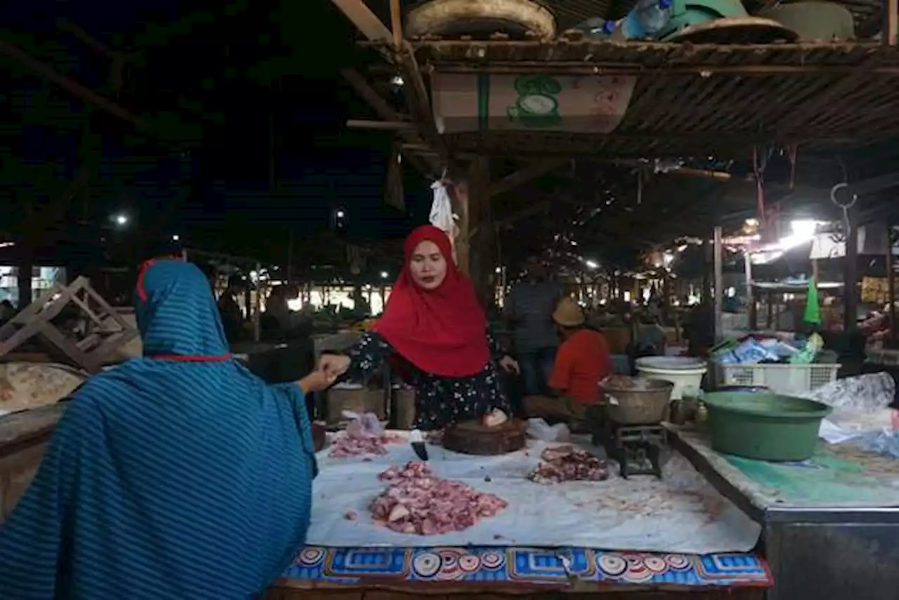 H-1 Lebaran, Harga Daging di Sejumlah Pasar di Lotim Diprediksi Naik