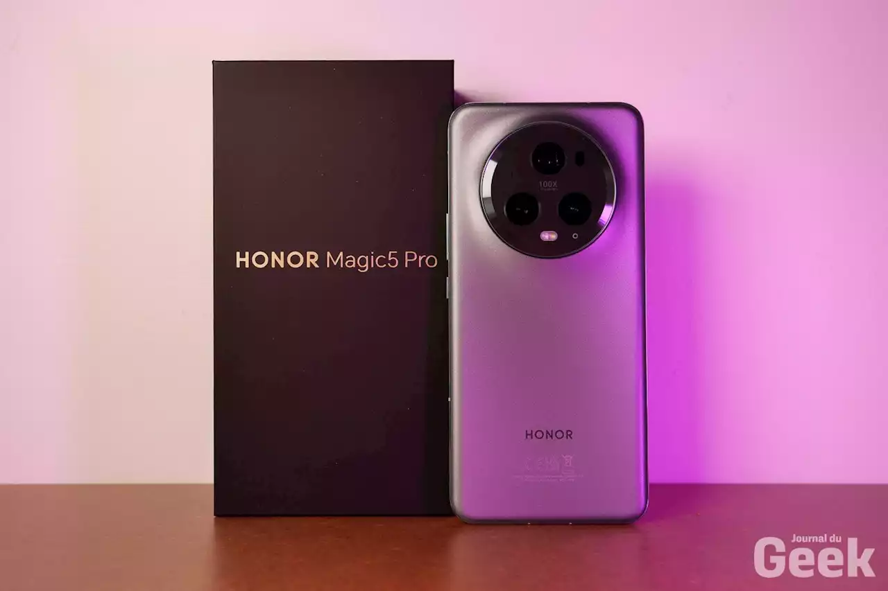 Test Honor Magic5 Pro, dans la cour des grands