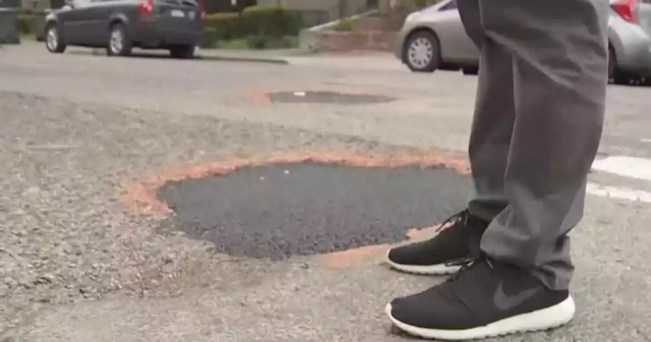 Oakland road crews hard at work fixing winter storm potholes