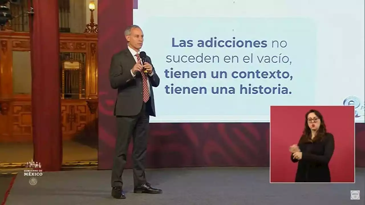 Consumo de metanfetaminas supera incluso adicción al alcohol, sostiene López-Gatell