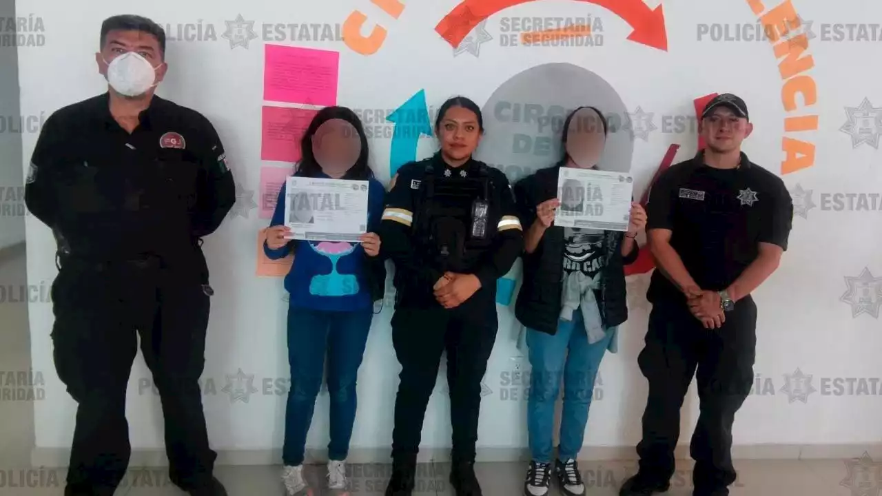 Hallan a jóvenes reportadas como desaparecidas en Chimalhuacán