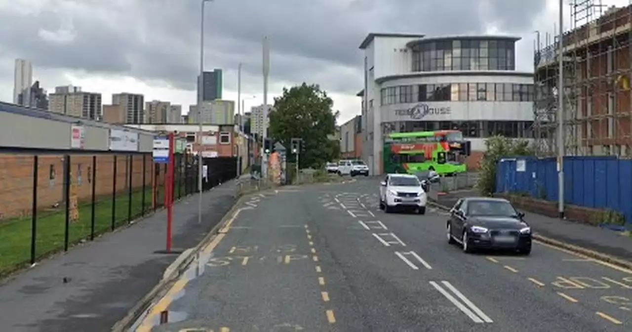 Live as 'supercar' and bus crash in Leeds with Roundhay Road blocked