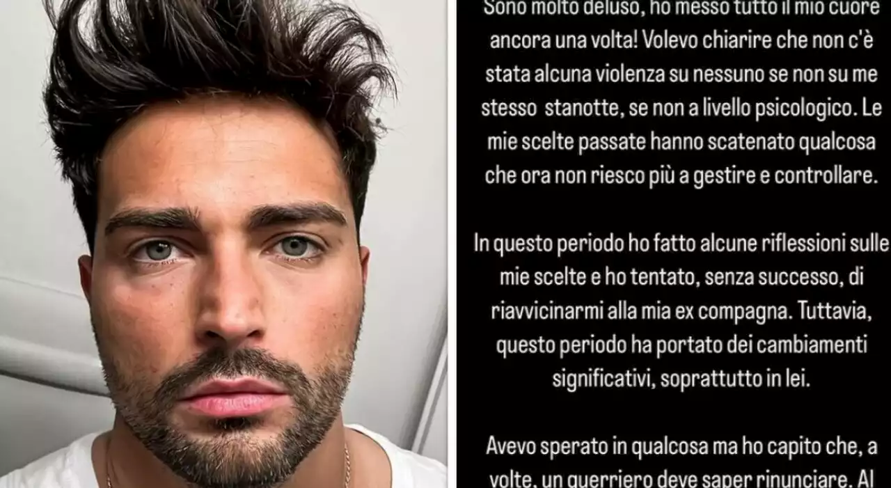 Davide Donadei, il mistero delle foto pubblicate e poi rimosse: «Ho ceduto alla mia ansia». I fan preoccupati