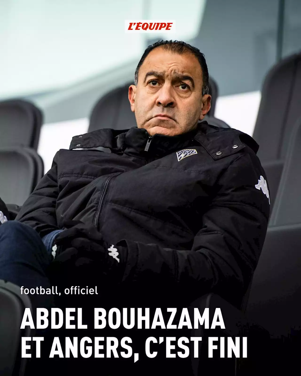 Abdel Bouhazama et Angers, c'est fini