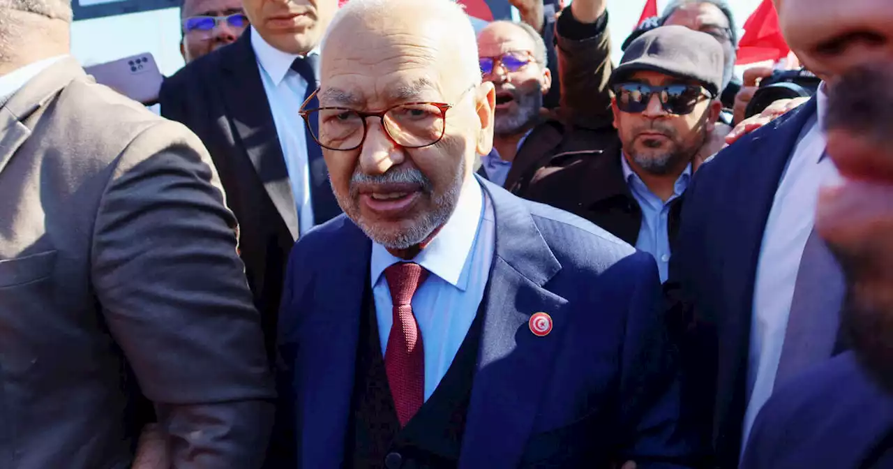 Tunisie : Ghannouchi, chef du parti d’opposition Ennahdha, arrêté