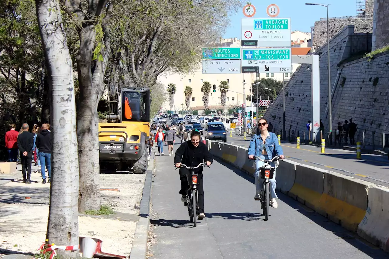 Dernière ligne droite pour la piste cyclable entre le Vieux-Port et les Catalans