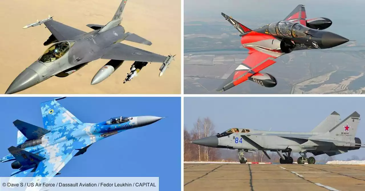 Les 10 avions de chasse les plus rapides