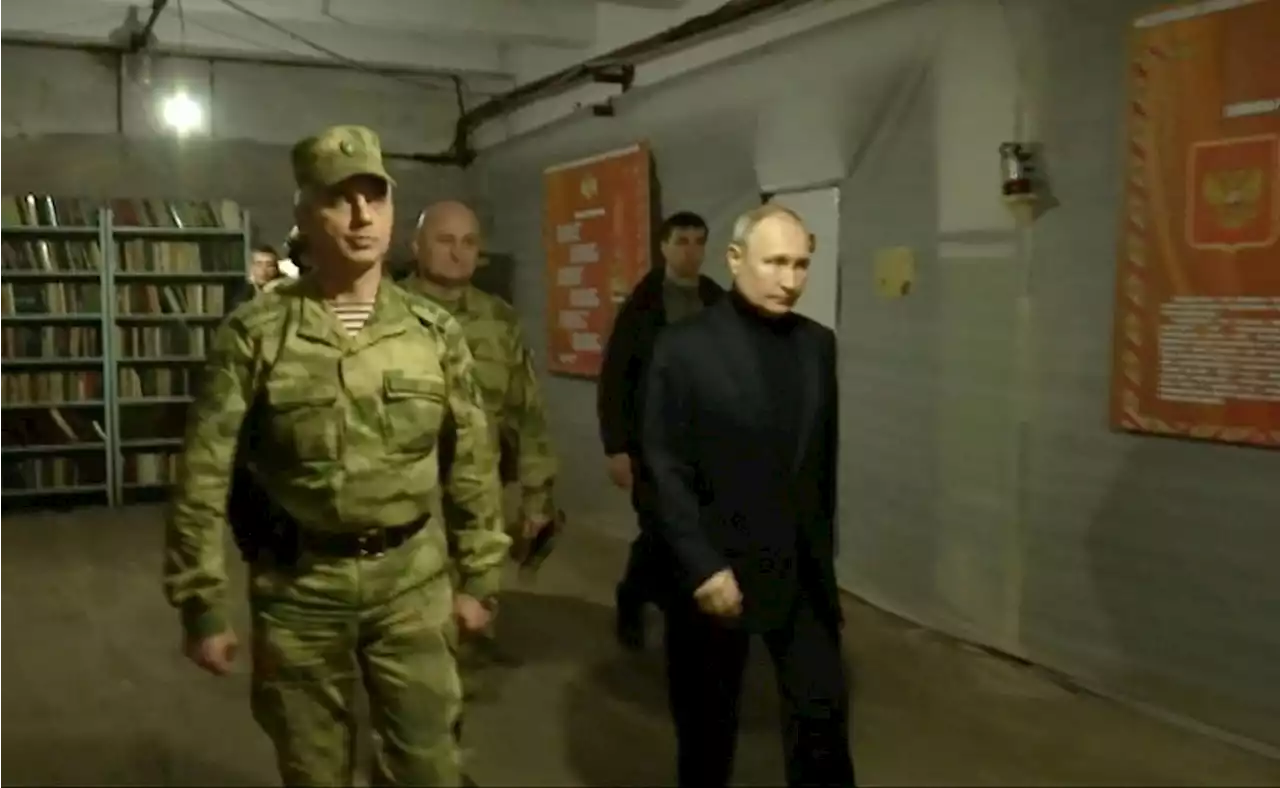 Anger in Kyiv as Putin visits Ukraine frontline regions