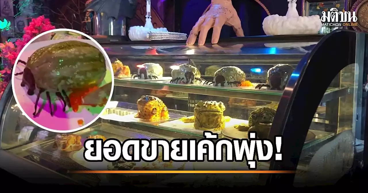 ยอดพุ่ง! คนออเดอร์ 'เค้กเห็บ-คางคก' เป็น 100 ชิ้น ร้านทำแทบไม่ทัน การันตีทานได้จริง