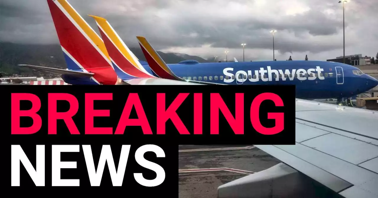 All Southwest Airlines flights were grounded due to 'equipment issue'