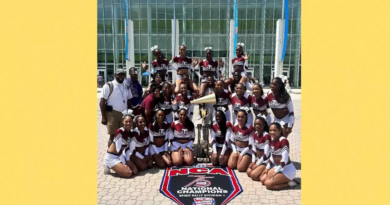 Texas Southern University becomes the first HBCU to win this national cheerleading title