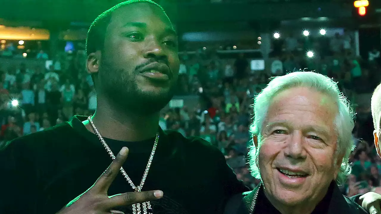 Patriots Owner Kraft Joined by Meek Mill for Holocaust March