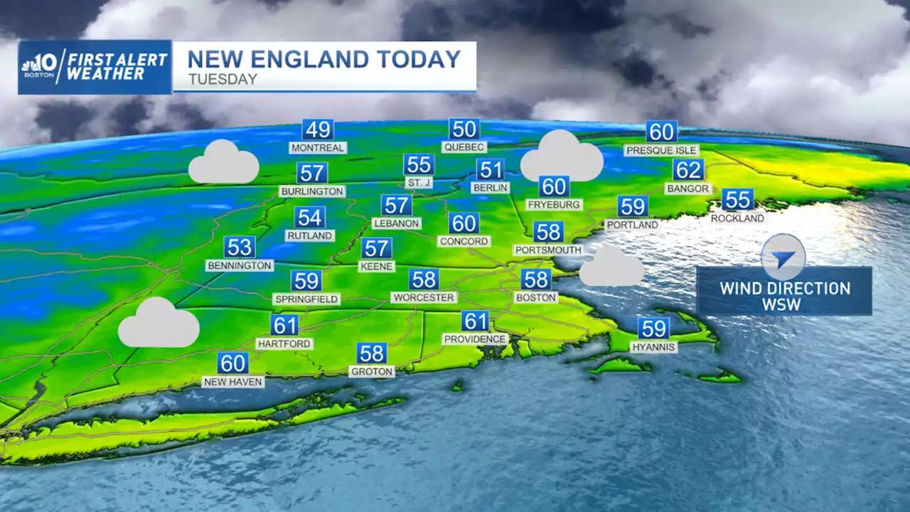 Drier Air Returns Tuesday, as Do Higher Pollen Counts