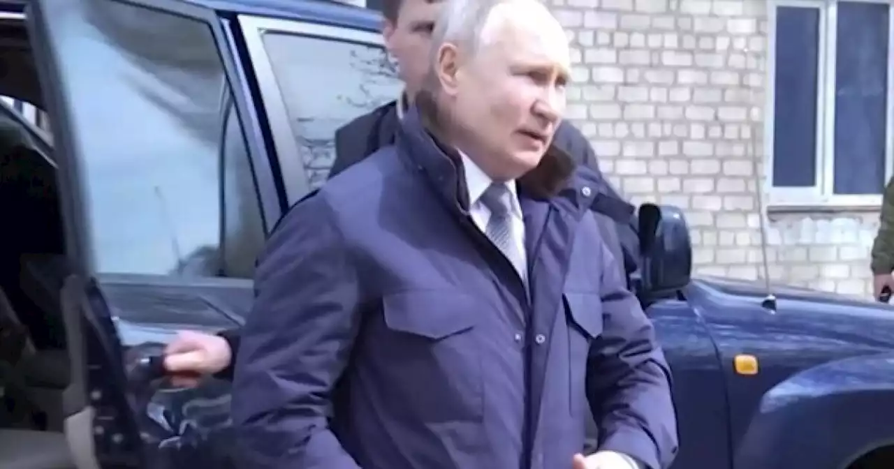 Sorprendente visita de Vladimir Putin a dos zonas de Ucrania ocupadas por Rusia