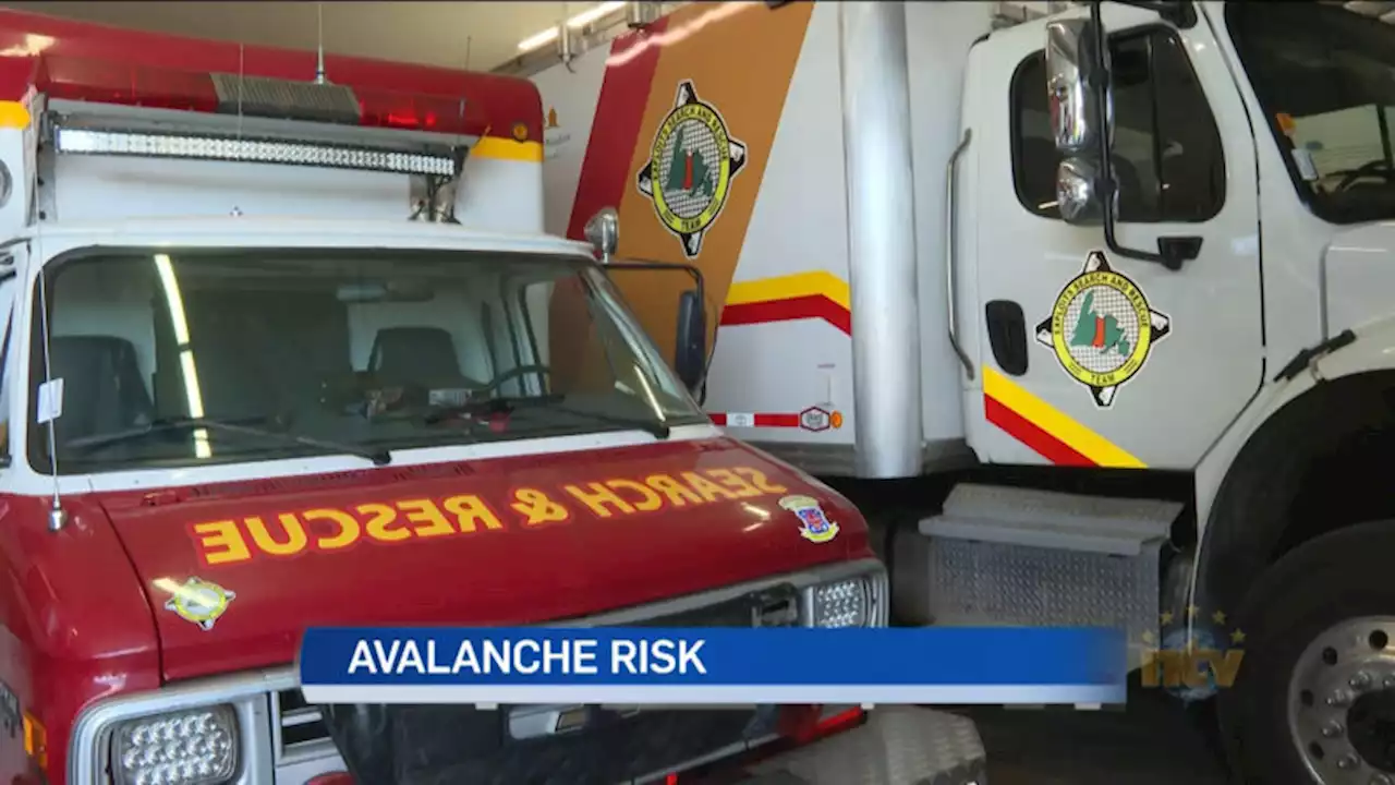 Search and rescue crews warn about current risks of avalanches