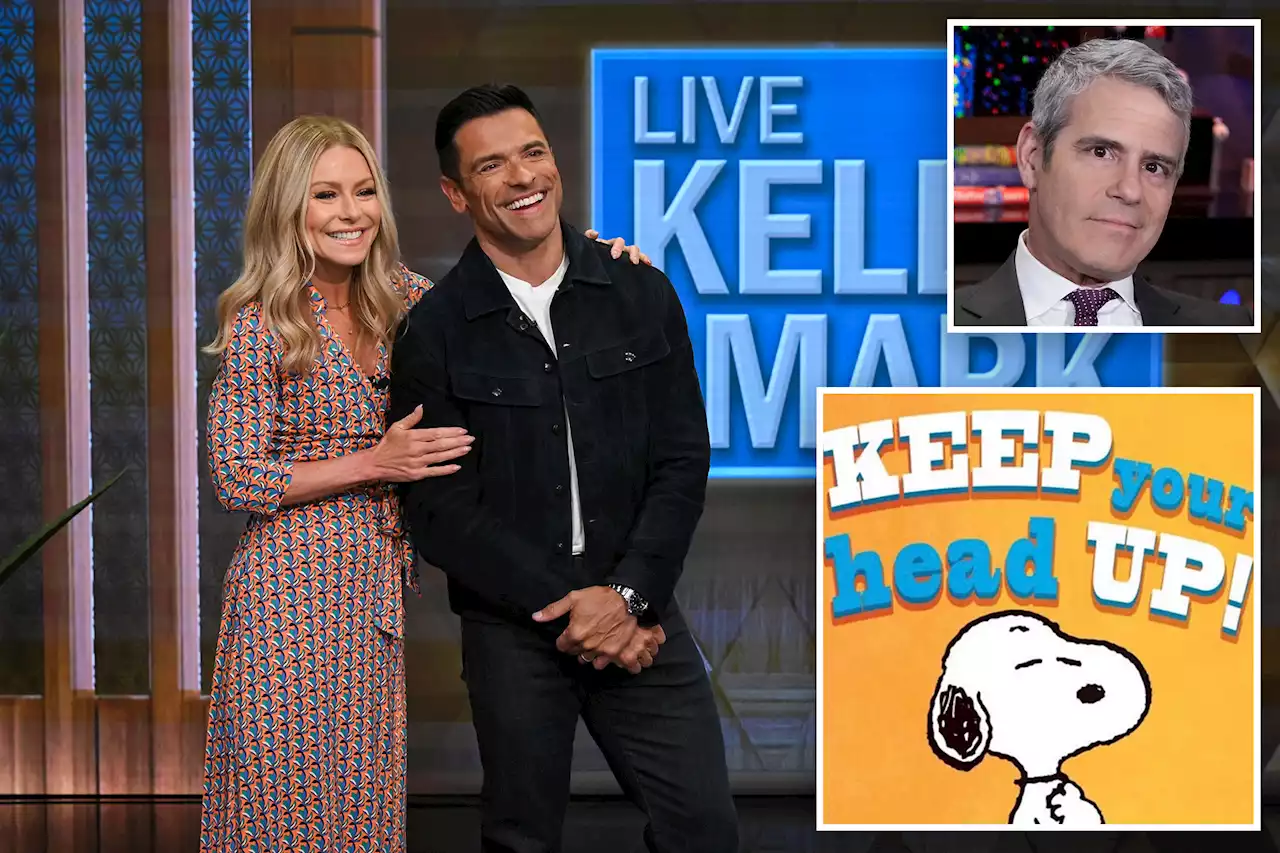 Andy Cohen posts ‘Keep Your Head Up’ as Kelly Ripa, Mark Consuelos slammed