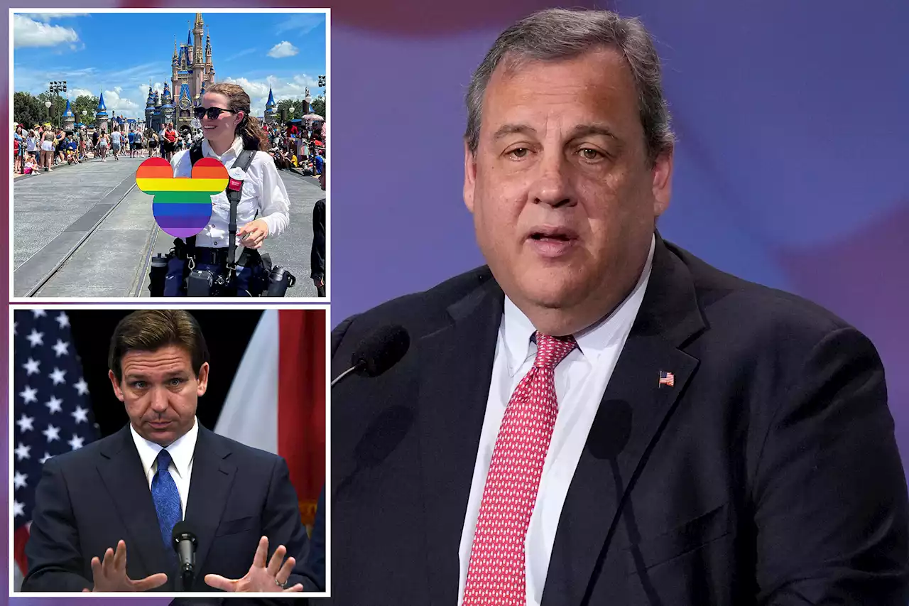 Chris Christie blasts Florida Gov. Ron DeSantis over Disney feud