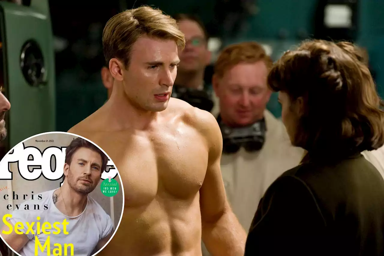 Chris Evans on downside to being ‘Sexiest Man Alive’: ‘It’s tough’