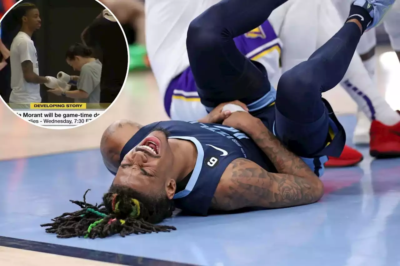 Grizzlies’ Ja Morant a game-time decision in vital Game 2 vs. Lakers