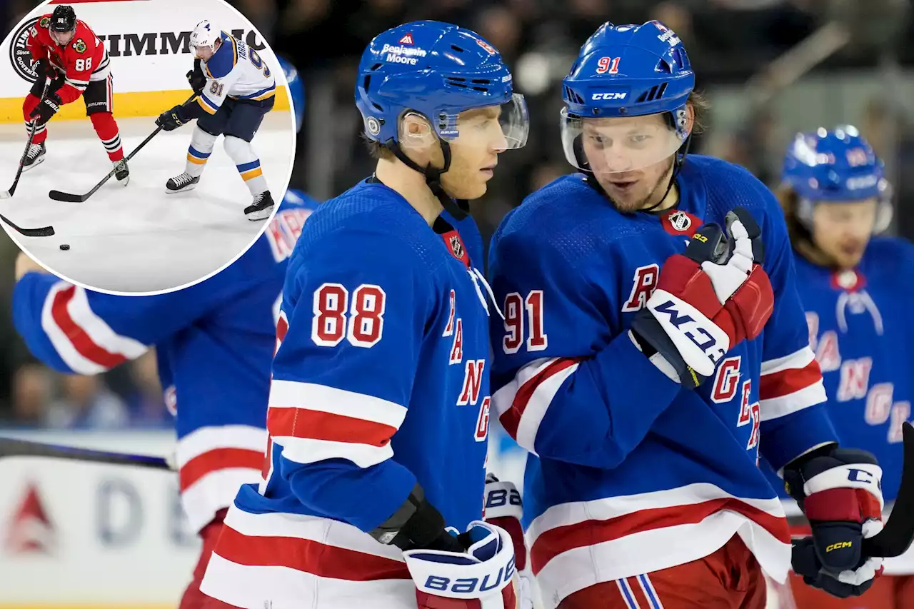 Inside Patrick Kane and Vladimir Tarasenko’s unlikely journey from fierce rivals to Rangers friendship