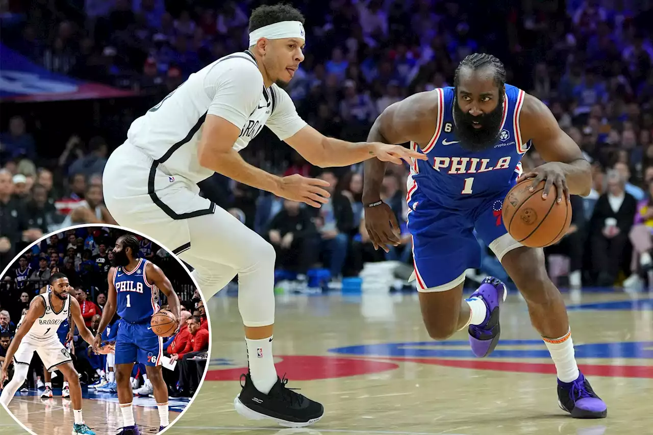 Nets use Mikal Bridges to limit 76ers’ James Harden in Game 2 loss