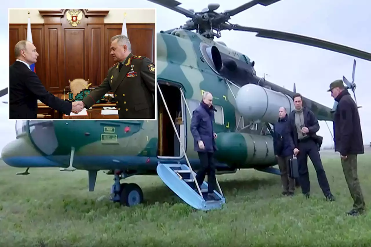 Putin visits Russian troops in occupied Ukraine