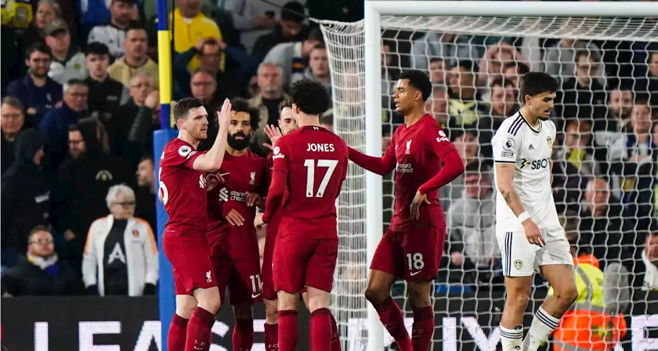 🚨 Leeds - Liverpool : les Reds humilient les Peacocks et restent en course pour l'Europe !