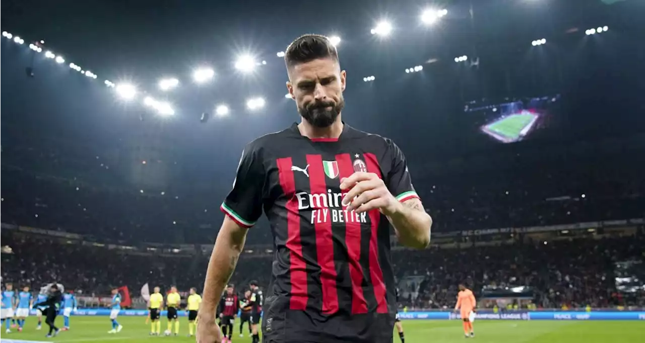 Naples - Milan AC : le penalty loupé de Giroud !