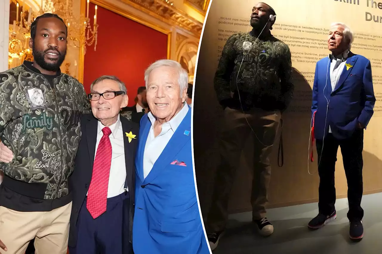 Robert Kraft, Meek Mill to march in Poland to fight anti-Semitism