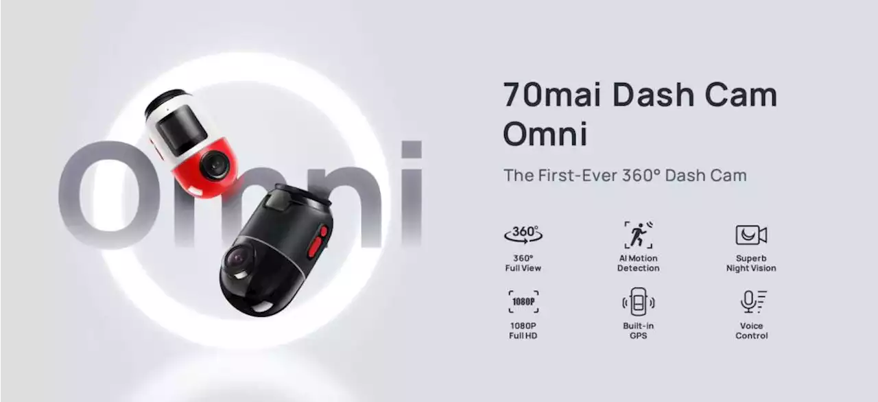 70mai Omni X200 360 degree rotating dashcam with 4G-connected remote surveillance now in Malaysia - paultan.org