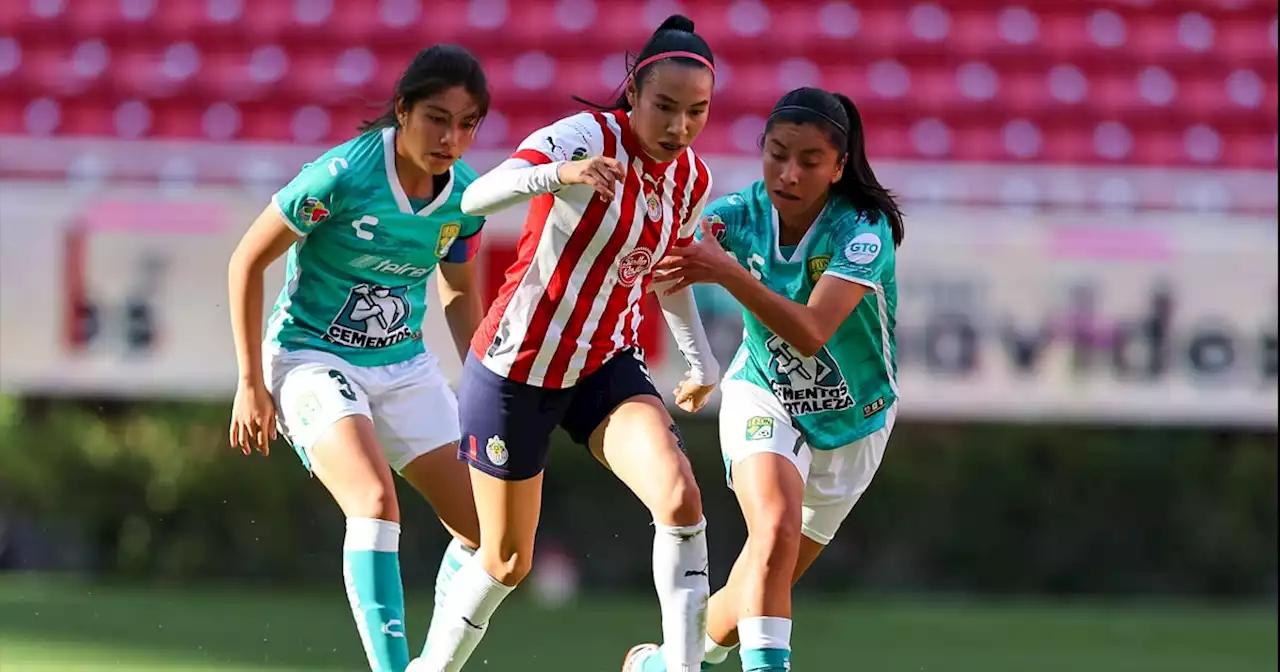 León no puede con el Guadalajara: Chivas Femenil golea a las Fieras 3-0