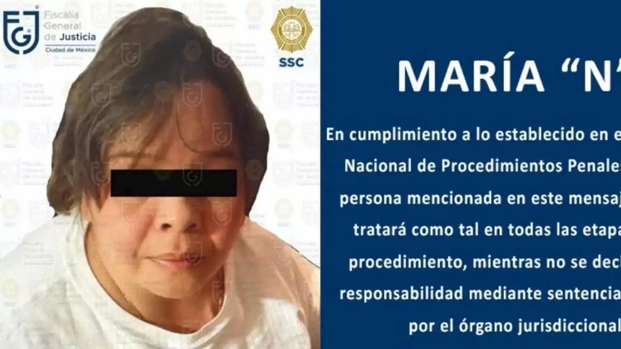 Dan prisión preventiva a “La China”, hermana de “El Betito”, exlíder de la Unión Tepito