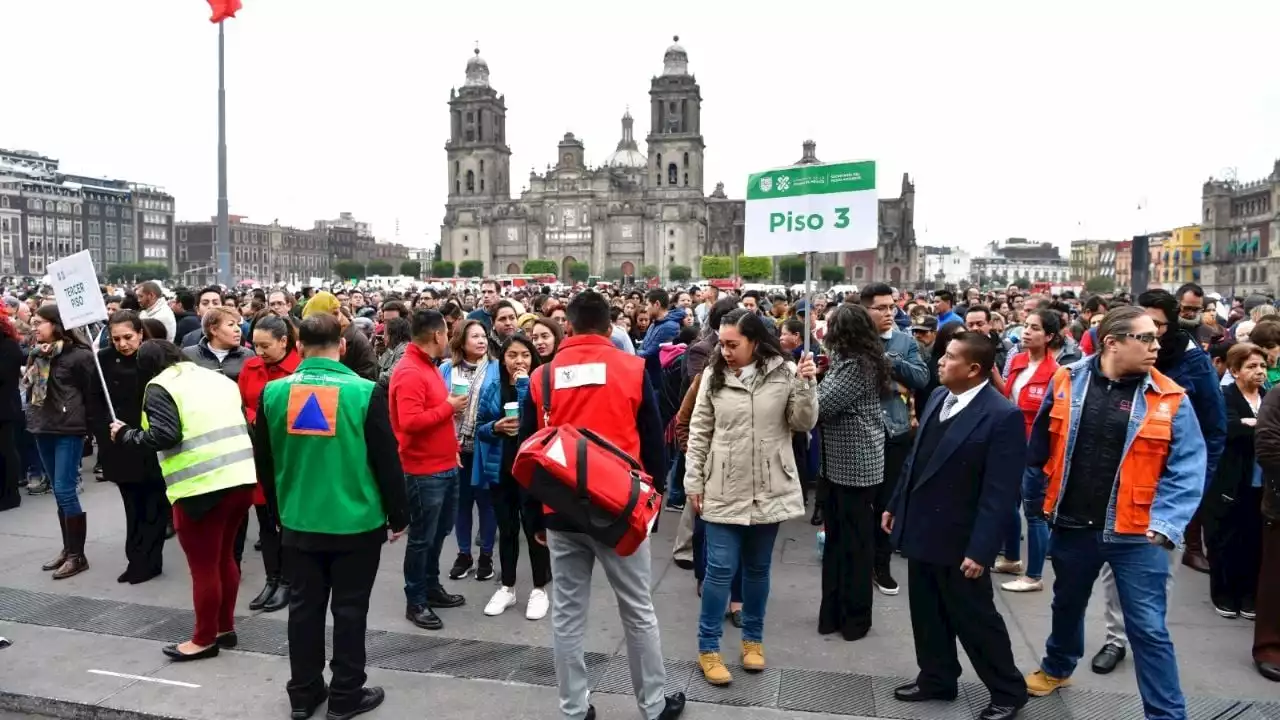 Primer macrosimulacro de 2023 en la CDMX; esto es lo que debes saber