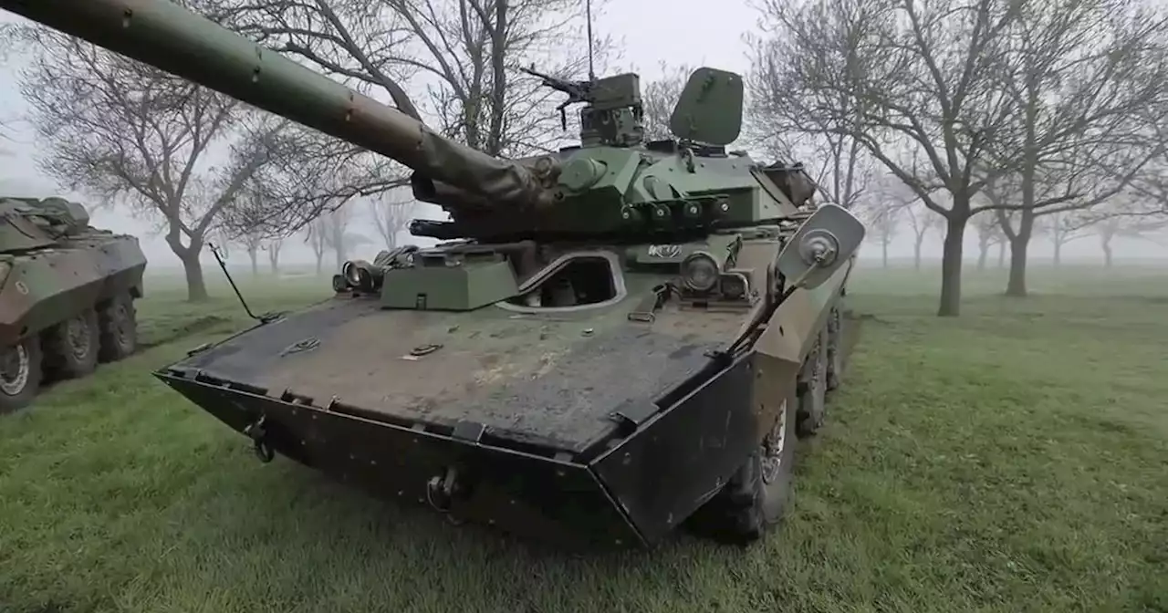 Sono arrivati in Ucraina, dalla Francia, i primi carri armati leggeri Amx - video