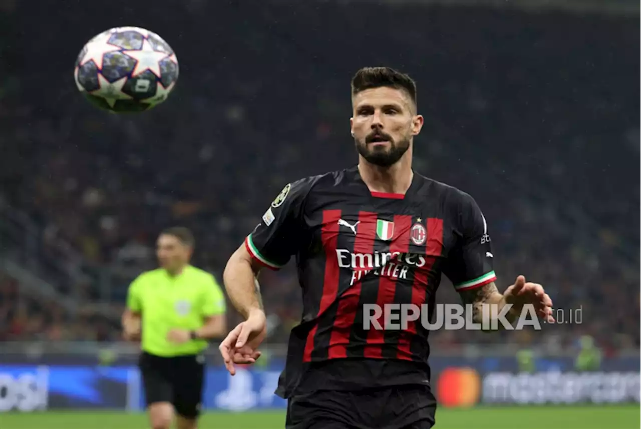 Situasi Terjepit untuk Milan, Olivier Giroud Diragukan Perkuat Rossoneri Vs Napoli |Republika Online