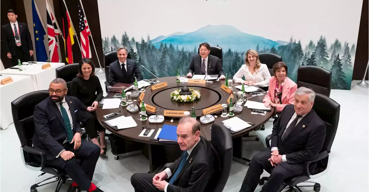 G7 ministers stress unity amid tensions with China and Russia