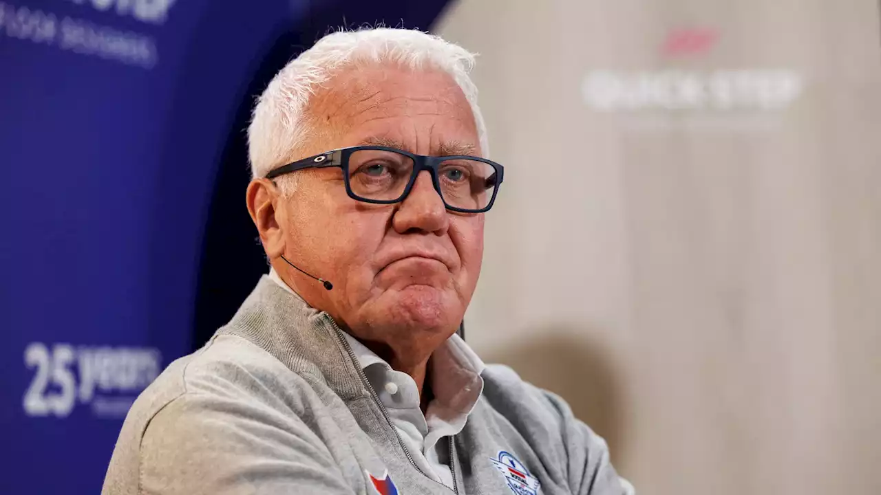 Cyclisme: Evenepoel, Alaphilippe, la bataille contre Pogacar... L'interview intégrale de Patrick Lefevere dans 'Grand Plateau'