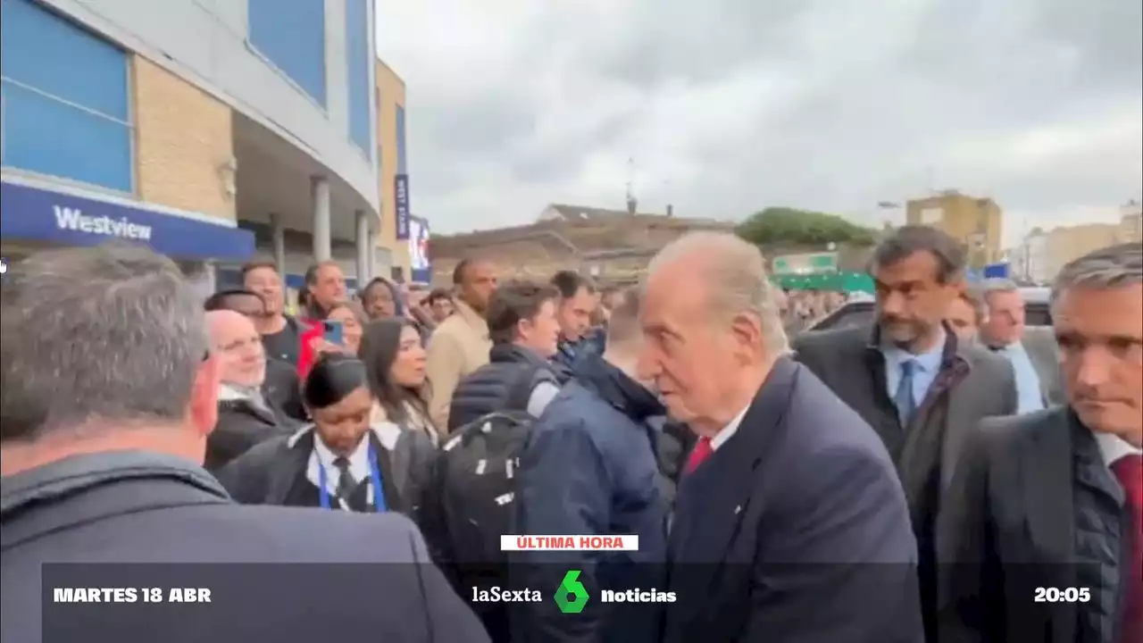 Juan Carlos I, presente en Stamford Bridge para ver el Chelsea - Real Madrid de Champions