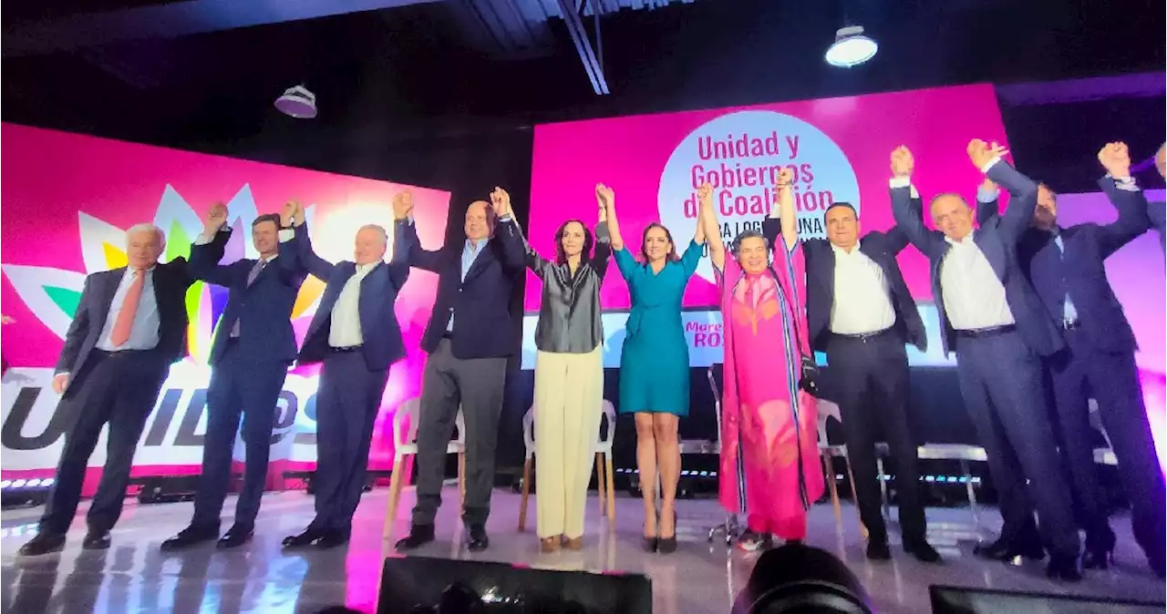 Presidenciables de PRI-PAN-PRD desfilan en foro; De Hoyos insiste en alianza con MC