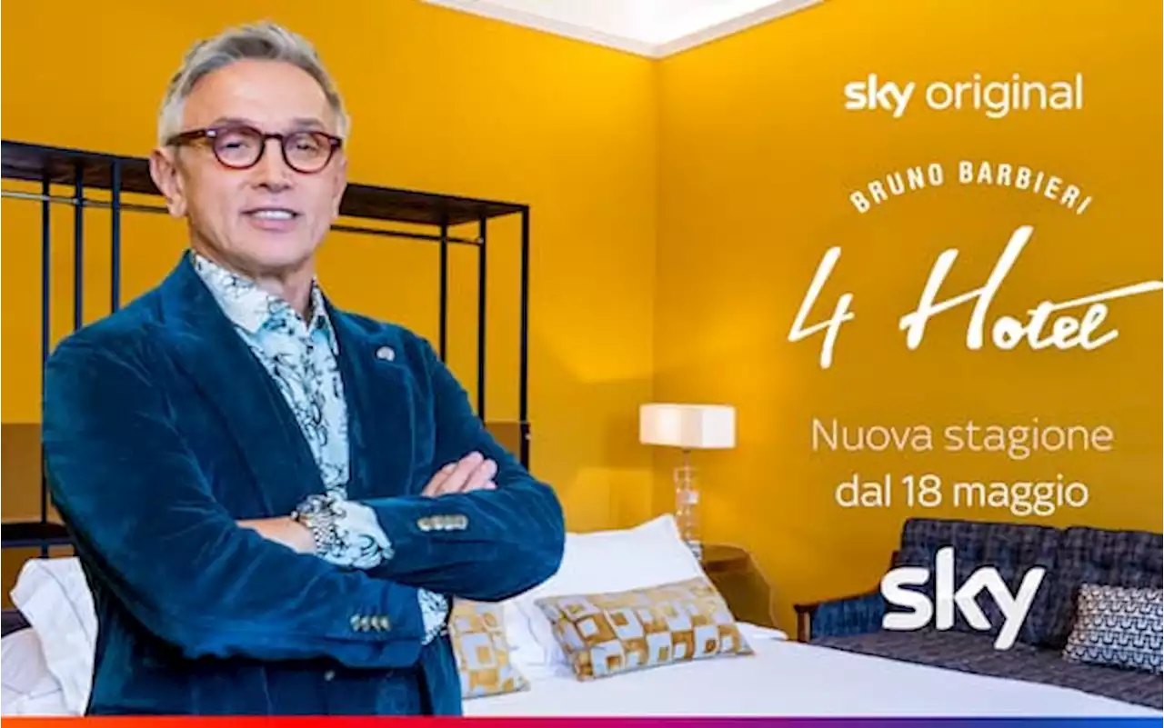 Bruno Barbieri 4 Hotel, al via con gli episodi inediti. Dal 18 maggio