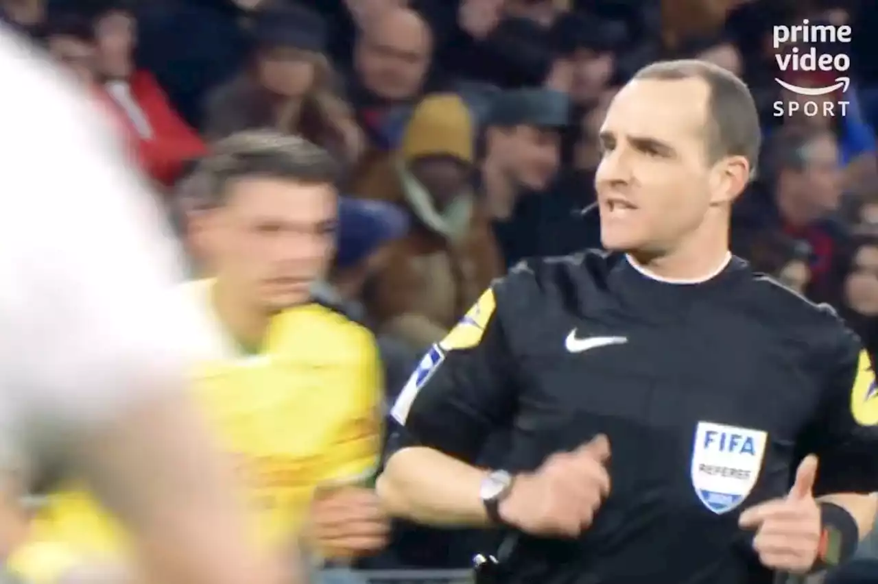 Fans call for Premier League referees to be mic'd up after Ligue 1 clip