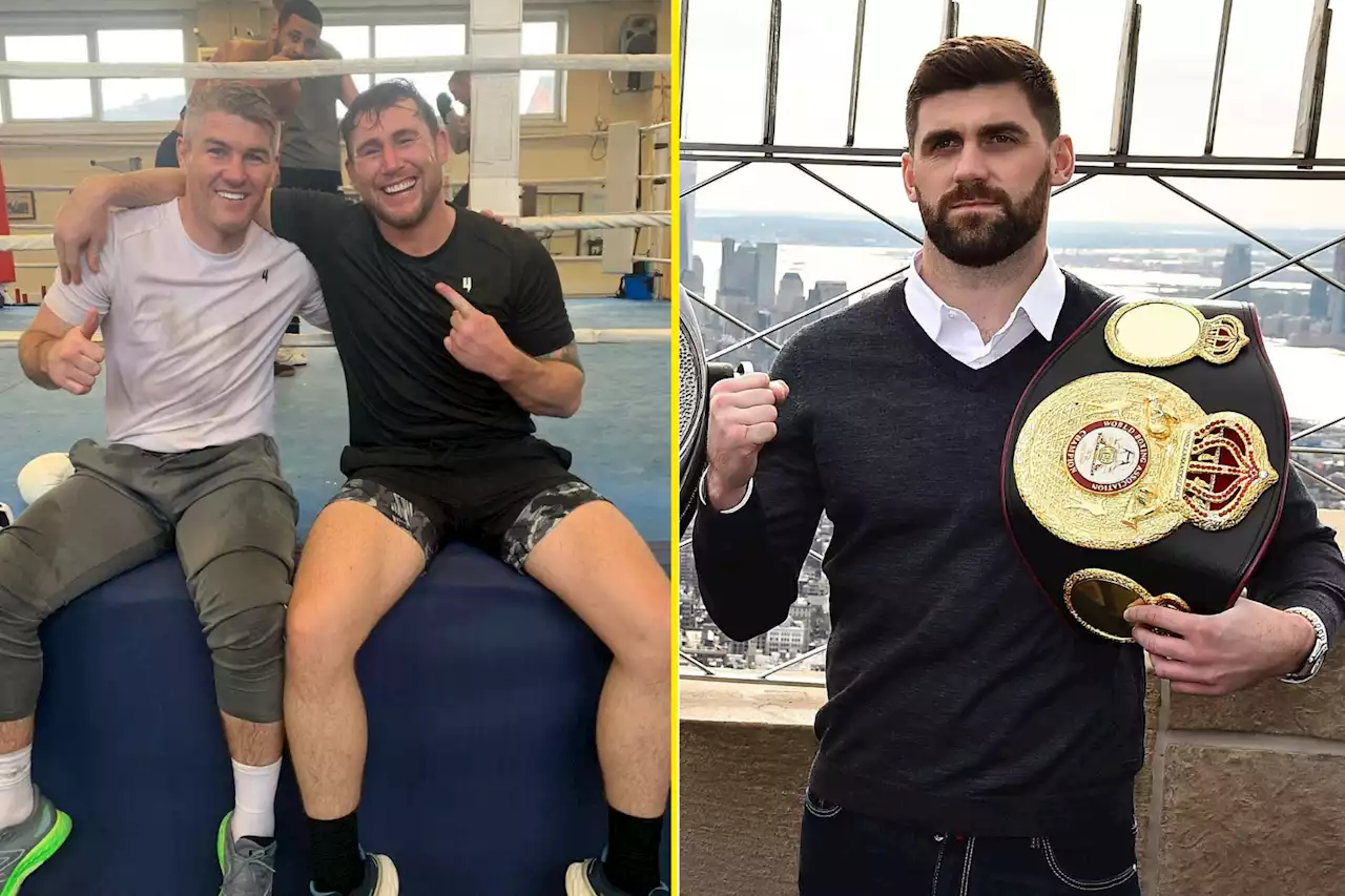 Till continues to troll Fielding as he trains for boxing debut by sparring Smith