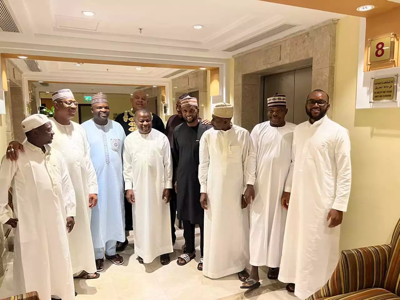 PHOTOS: Betara, speakership aspirant, meets reps-elect in Saudi Arabia | TheCable