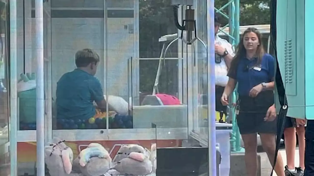 Teen Gets Trapped in Claw Machine—and Banned From North Carolina Amusement Park