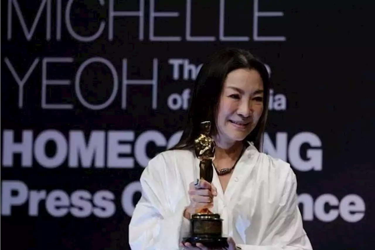 Michelle Yeoh urges women to resist being 'put in a box'