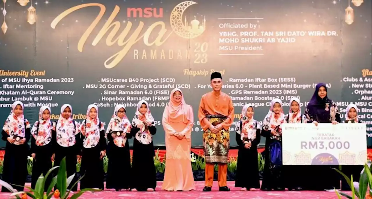 MSU semarakkan program ihya Ramadan, raikan anak yatim