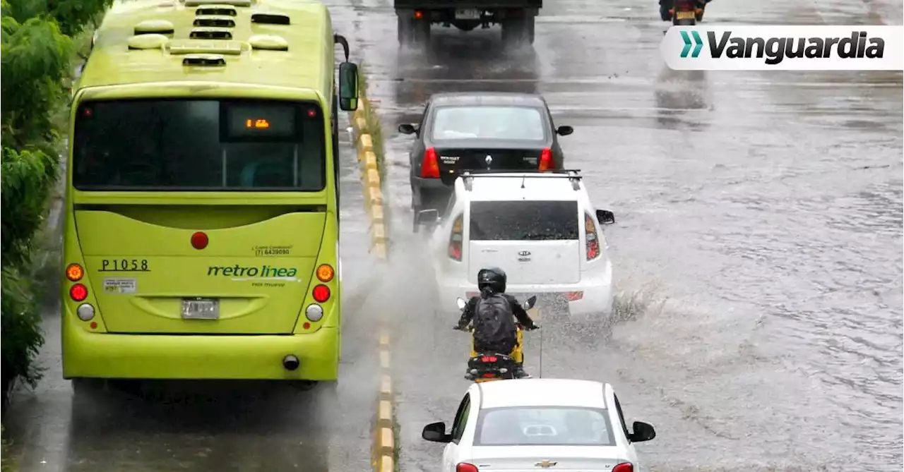 Alerta naranja en Bucaramanga y el área por las lluvias de la última semana