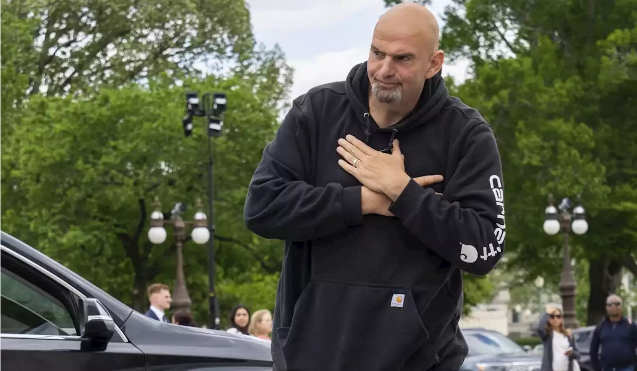 Sen. John Fetterman returns to the Hill after treatment for depression