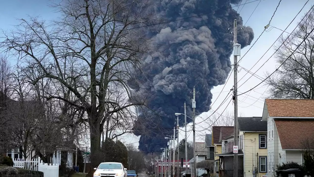 Rail CEO to testify in Ohio Senate about fiery derailment